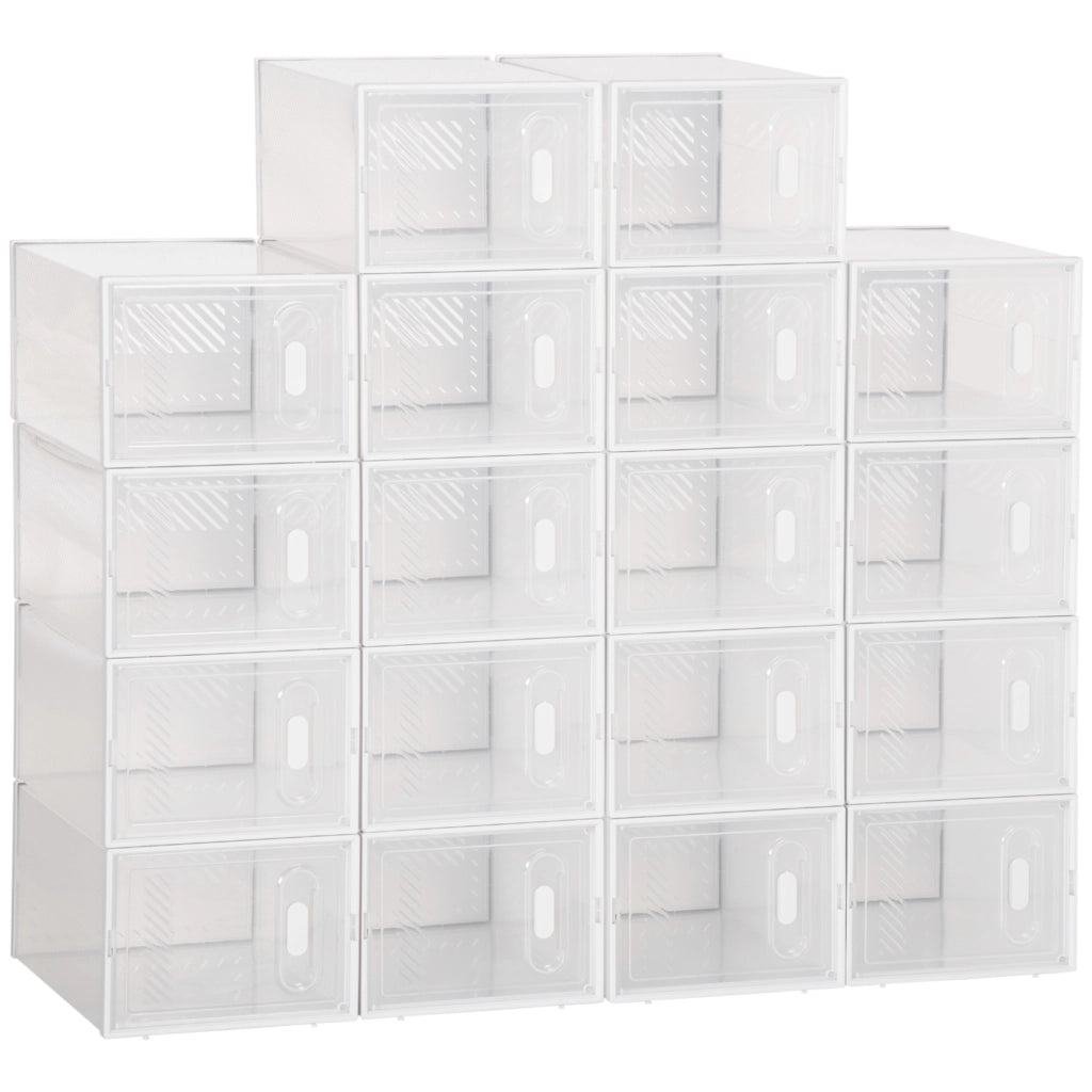 Mobile Scarpiera Rettangolare ¨C Zephmum ¨C Plastica PP 18 Box 25x35x19 cm