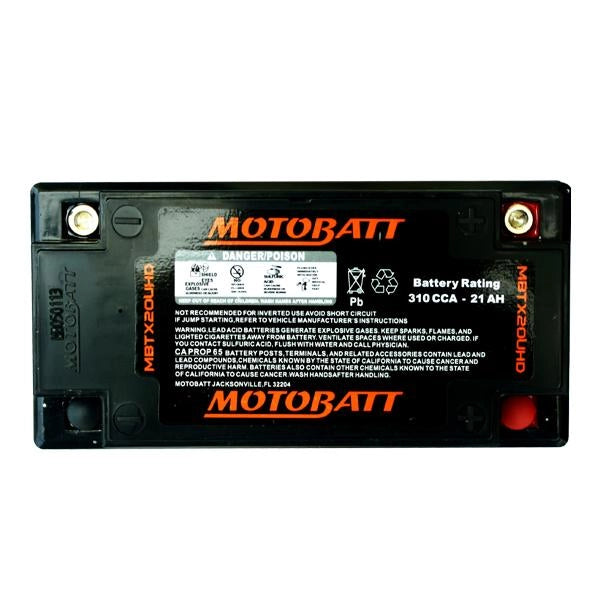 BATTERIA MOTOBATT AGM MBTX20UHD 12V 22,5Ah BQ035