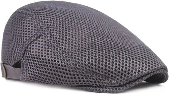 Cappello Pianotextile per Uomo | Cappello Newsboy in Rete per Uomo | Capote in Rete con Adattamento della Cintura | Accessorio Estivo per Uomo