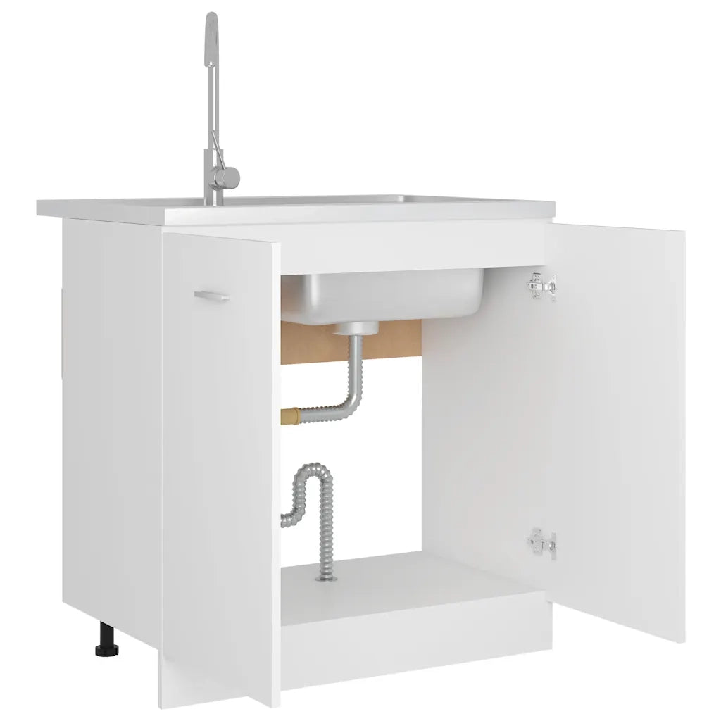 Mobile Sottolavello “Lyon” Bianco 80x46x81,5 cm 801196