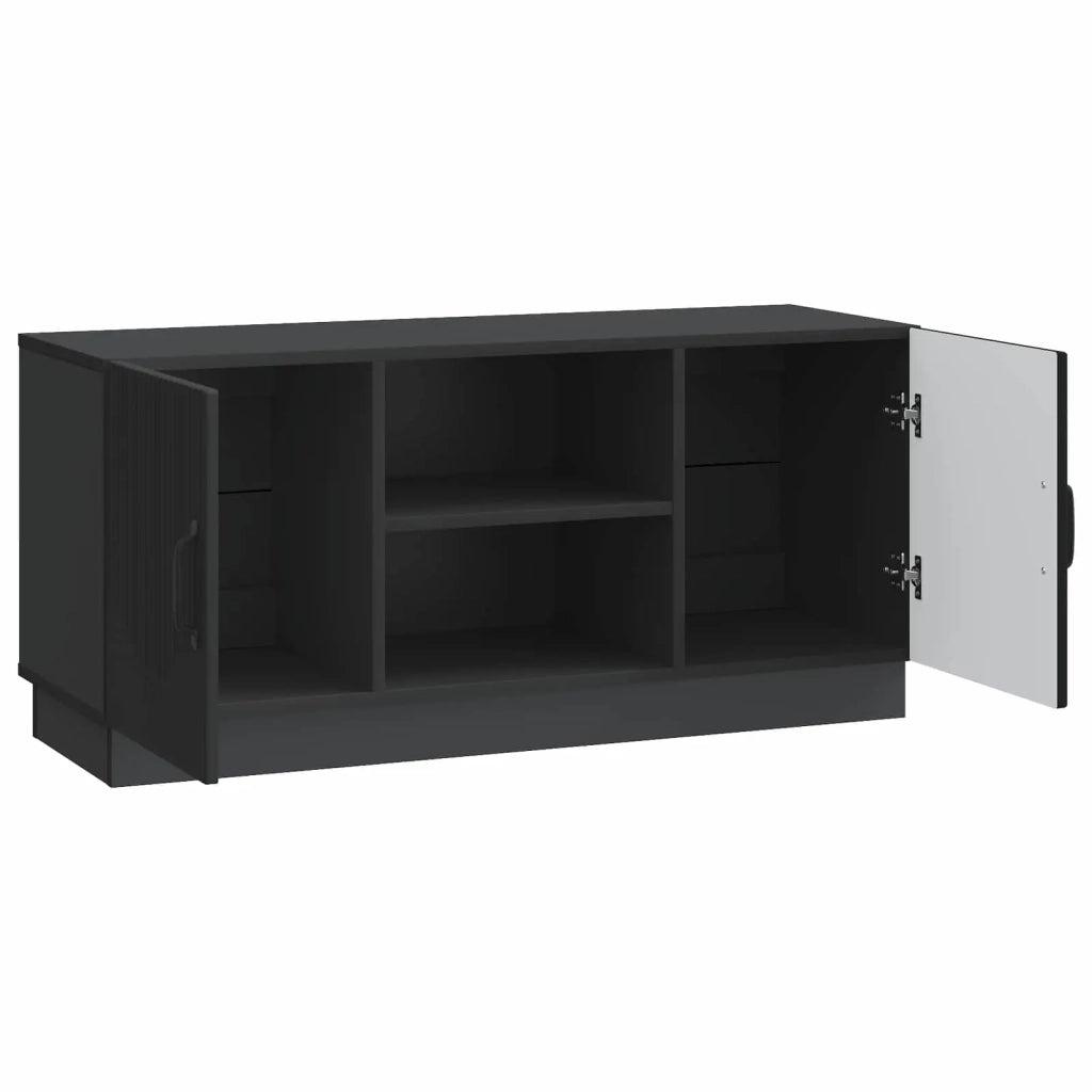 Mobile TV-Credenza per TV Nero 102 x 34,5 x 47 cm Legno ingegnerizzato 431242