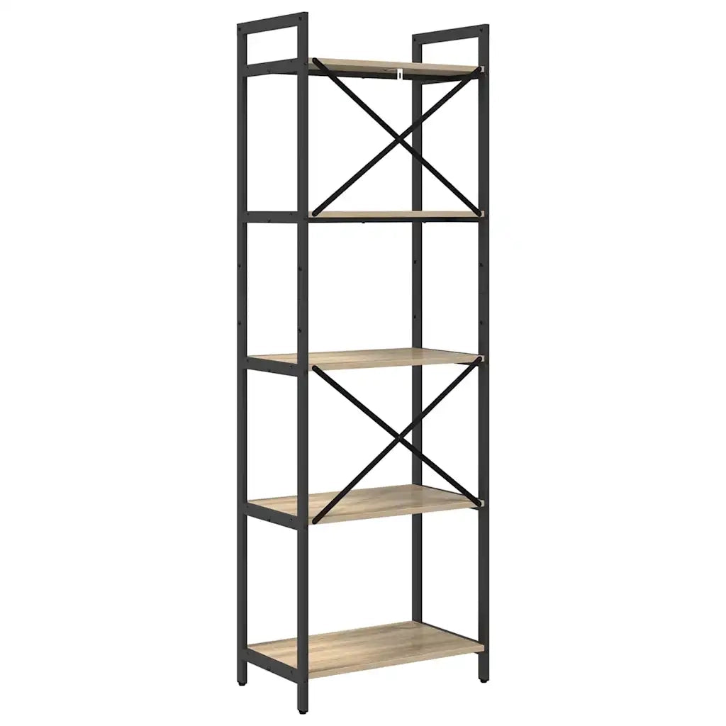 Libreria Rovere Sonoma 56 x 34 x 171 cm Legno multistrato 883863