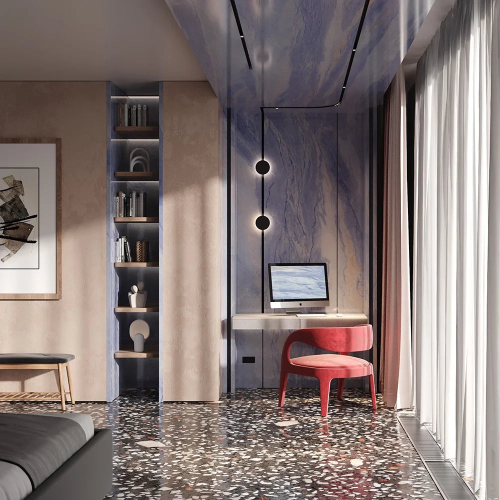 Maytoni Lampada Da Binario Exility Points S 1 Luce LED Integrato Nero Alluminio