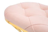Panca Zig Rosa cm 91X38X52
