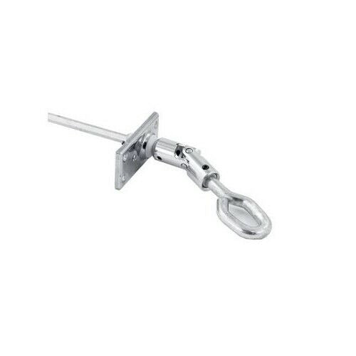 SNODO + ASTA ESAGONO 7 MM FORI 4 L 250 MM 90° NORTON AUTOMAZIONE AUTOMATISMI