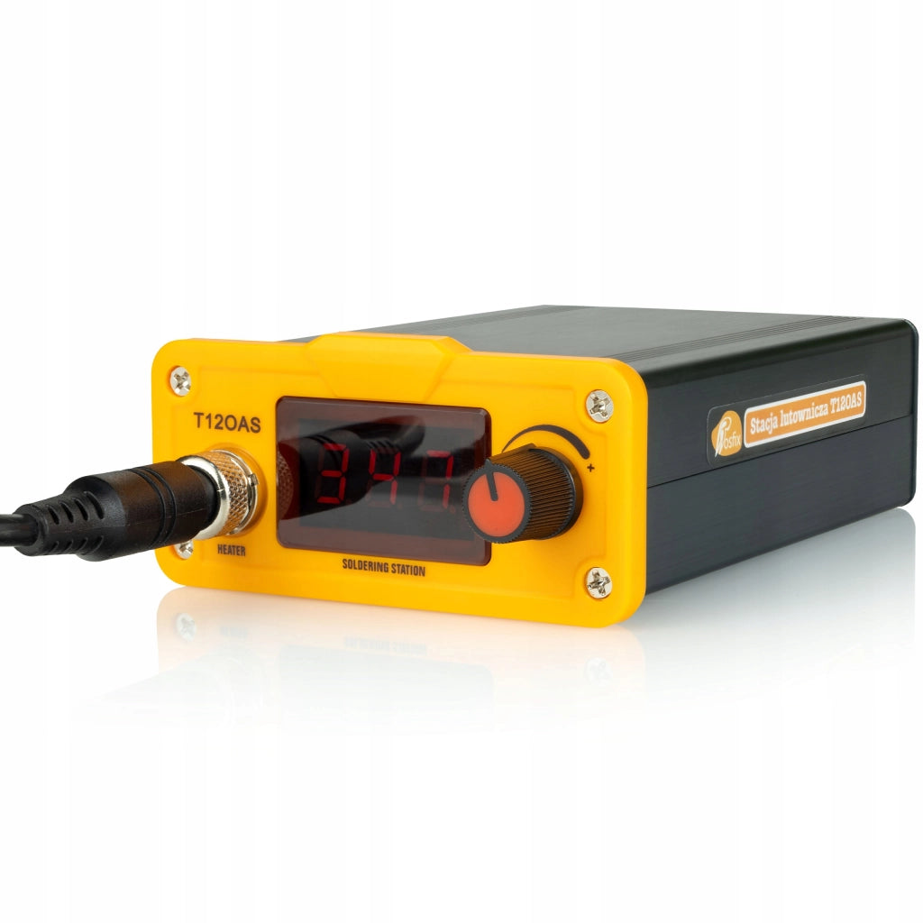Stazione Saldante T12 Rosfix Orange Akbash Standard – Set con Punte T12B e T12D32, Flux RMA-223 e NC-559-ASM