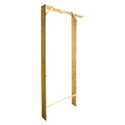 FALSO TELAIO IN LEGNO PER PORTE INTERNE luce netta cm 70/100 x 14,5 x h 215 -