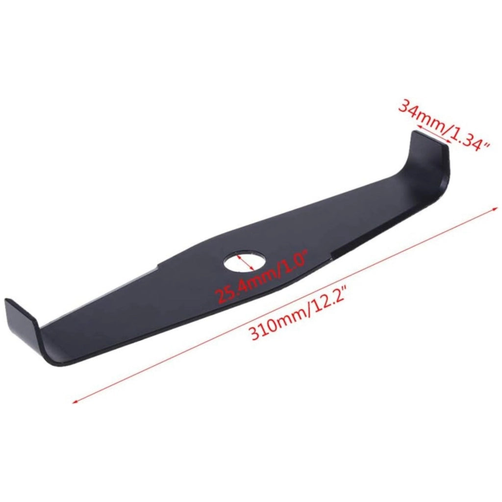 Ricambio Disco Per Decespugliatore 2 Lame Lama 255 mm Foro 25,4 mm |07855