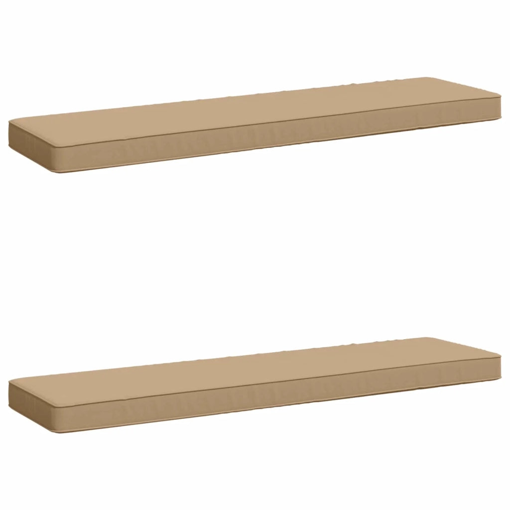 Cuscini per Panchina a 2 Pezzi VUGHT 2 pcs 100% Poliestere 950481