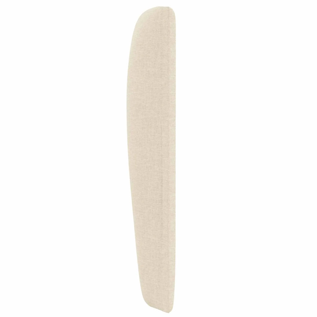 Orecchia della Testata Crema 80 x 23 x 6 cm Tessuto CFW9552493