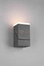AVON APPLIQUE LED7W 800lm, 3000K  DA ESTERNO ANTRACITE ORIENTABILE IP54 H. 16CM