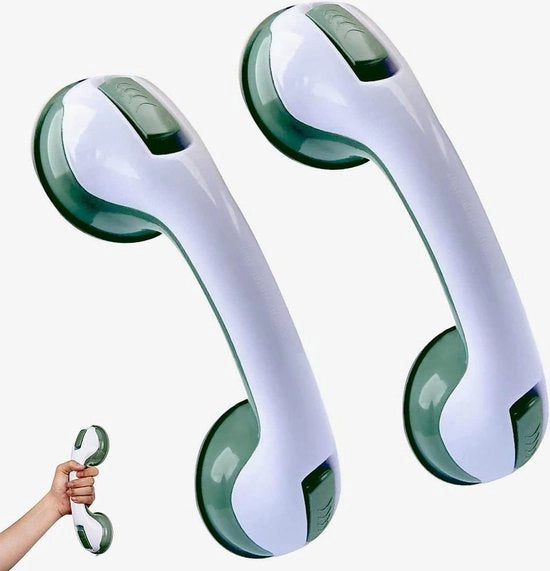 Manubrio per anziani - manubrio da bagno con morsetto per bambini e anziani (verde) manubrio con morsetto