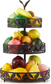 Cestino per Frutta - Scatola per Frutta, Design Moderno Scatola per Frutta _ 28,45 x 28,45 x 46,48 cm;