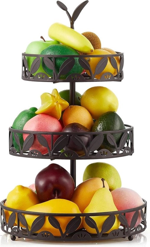 Cestino per Frutta - Scatola per Frutta, Design Moderno Scatola per Frutta _ 28,45 x 28,45 x 46,48 cm;