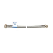 FLESSIBILE INOX MODELLO NORMALE  CM. 60- MF 1/2 x 1/2- DH- pezzi 10