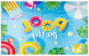Bandiera estiva per festa in piscina 179,2x115,5cm - Decorazione di spiaggia per compleanni - Decorazioni di vacanza