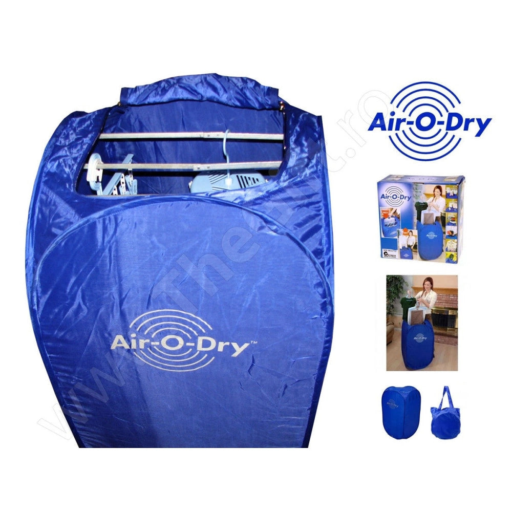 Trade Shop - Asciugatrice Biancheria Elettrica Box Asciugabiancheria Stendino Portatile Casa -