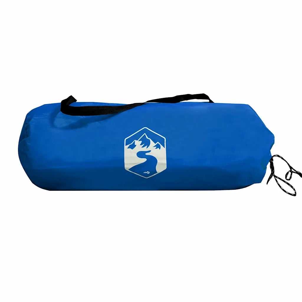 Tenda da Spiaggia 3 Persone Azzurra Impermeabile 4009455
