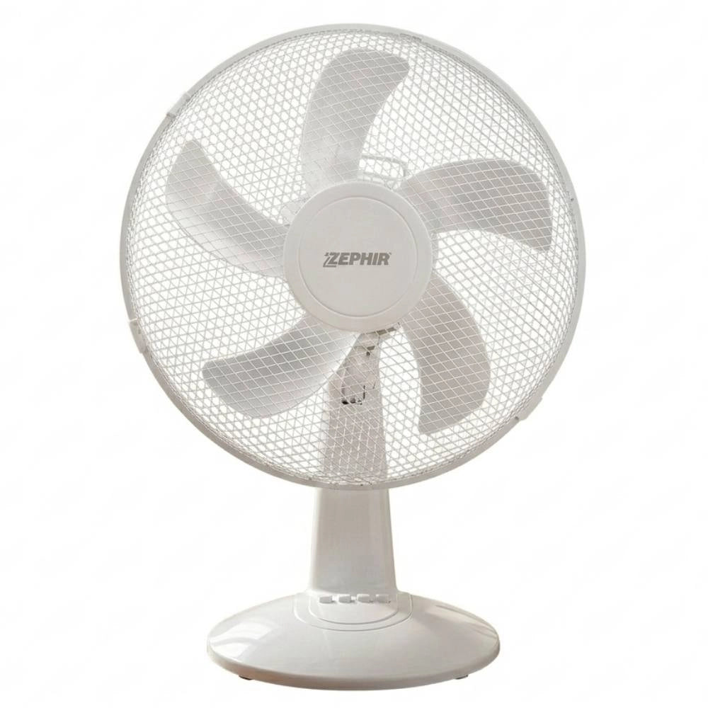 Ventilatore da tavolo zephir pbi405 45w 5 pale 40 cm 3 velocità