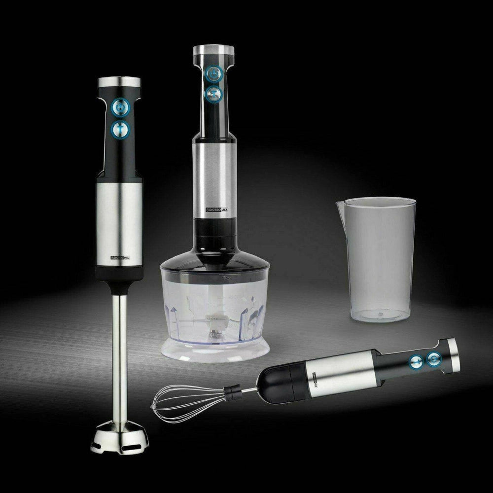 Trade Shop - Frullatore Ad Immersione 3in1 Lame Titanio 700w Sbattitore Tritatutto Minipimer -