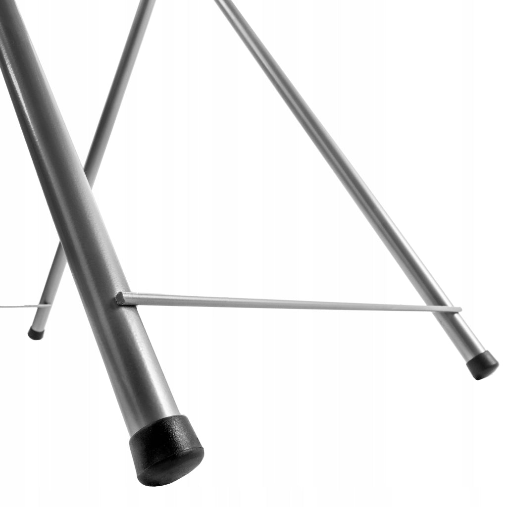 Asse da stiro pieghevole KADAX 104x30 cm con supporto per ferro da stiro, leggera e compatta.