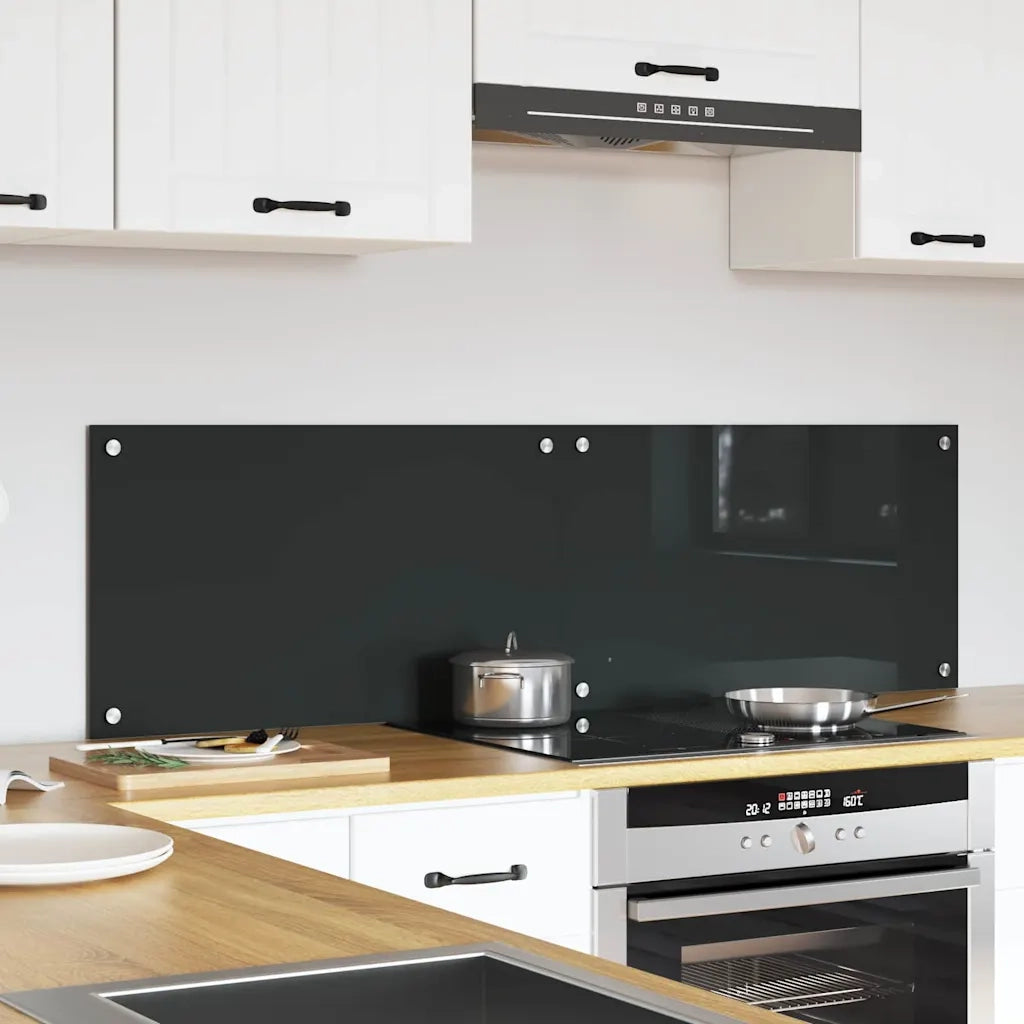 Schienale da cucina 2 pcs Grigio scuro 70 x 40 cm 3415458