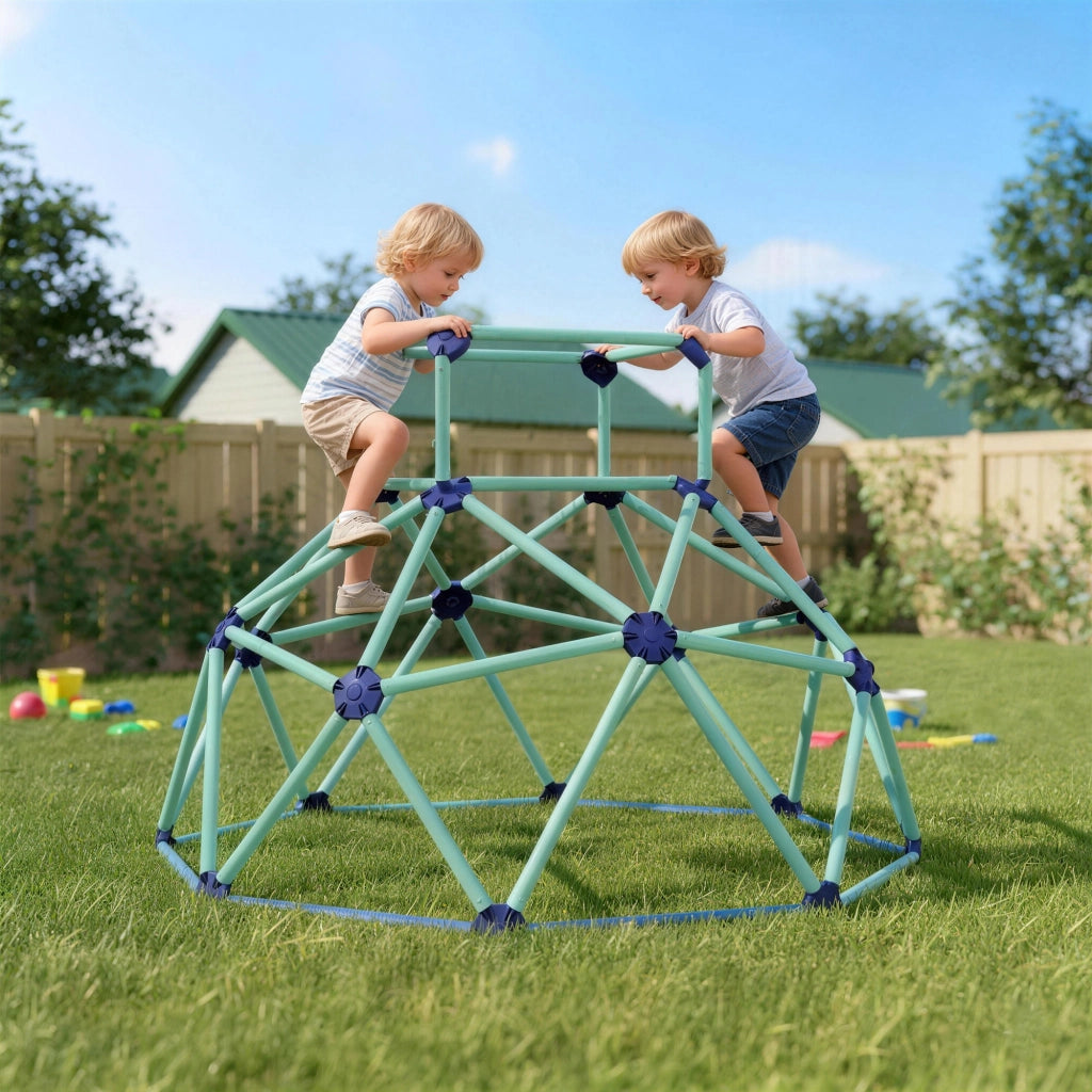 Dome per arrampicata per bambini ¨C zephmum ¨C Blu, ?182.5cm, plastica