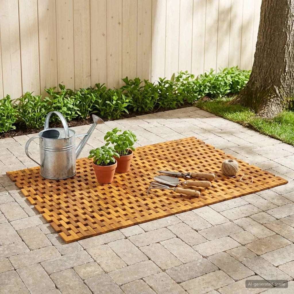 Tappetini da bagno Naturale 95 x 140 cm 42024971
