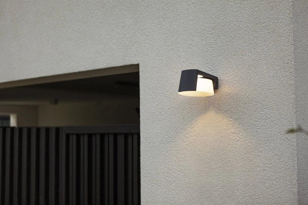 Applique esterna MOON grigia Lutec LED 11W 1000lm IP44