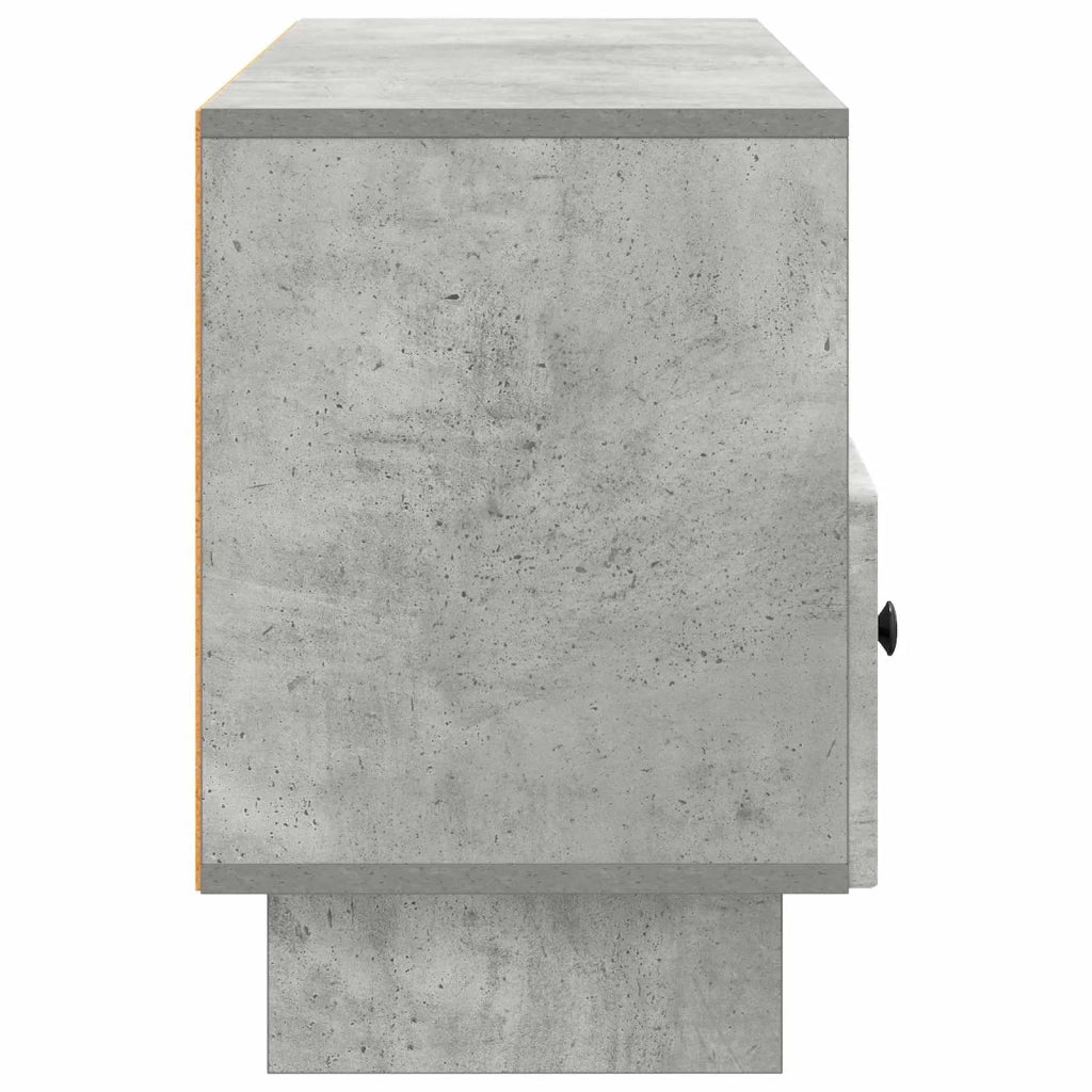 Mobile TV con cassetto Grigio Cemento 102 x 34,5 x 50 cm 893988