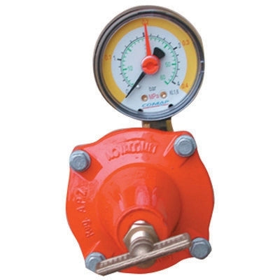 REGOLATORE GPL DI ALTA PRESSIONE CON MANOMETRO MOD. APZ12- kg. / h 12-18- NOVAC- pezzi 1