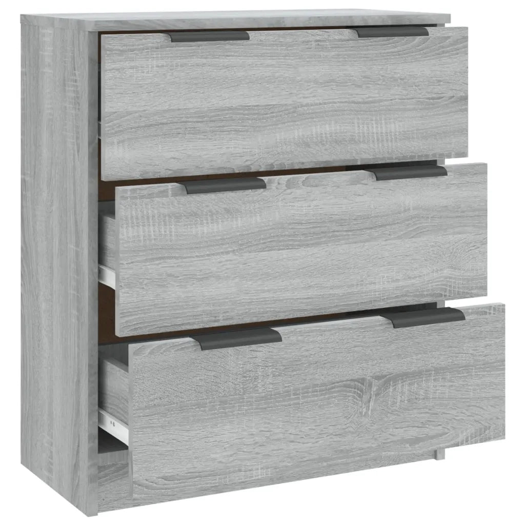 Credenza-Buffet-Armadio da cucina Grigio Sonoma 60x30x70 cm in Legno tecnico 700223
