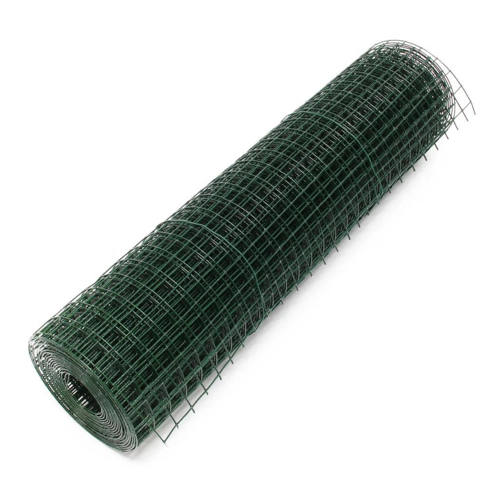 Rete antiuccelli a quattro angoli con maglia 25 x 2,5 mm 100 cm x 25 m verde 16_0001287