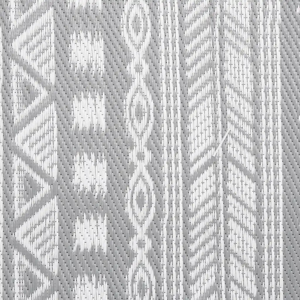 Tappeto da Esterni ARAKIL Grigio 120x180 cm in PP