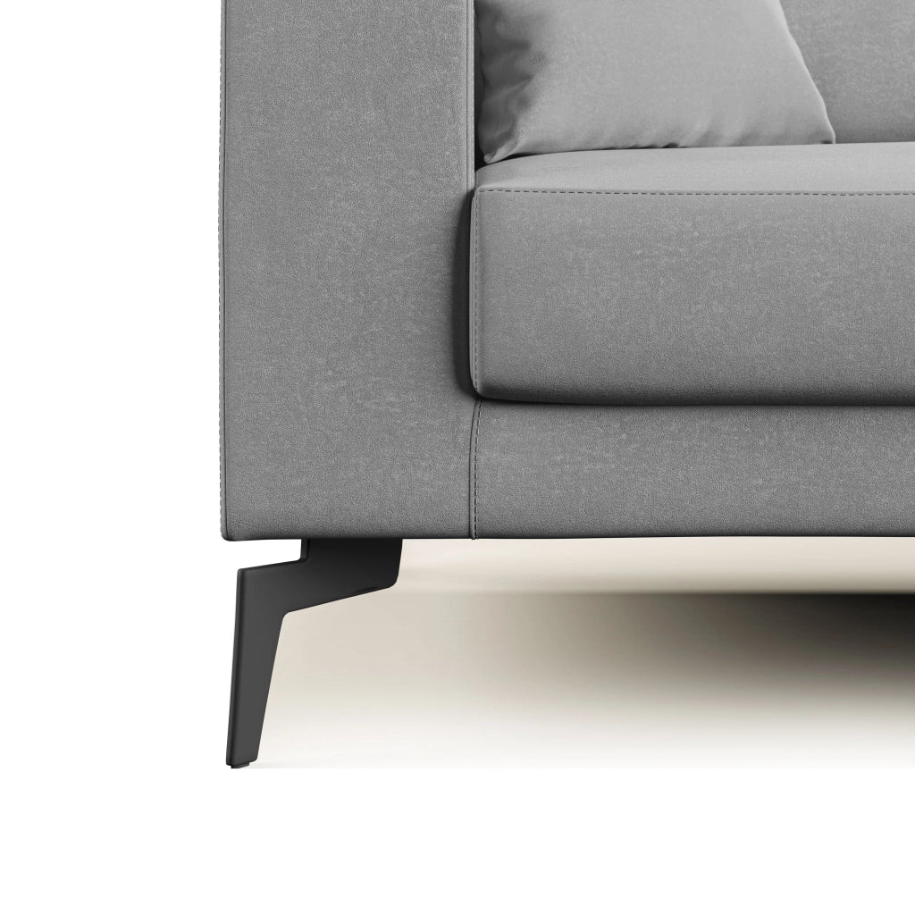 Prestige Divano design moderno T11 166 cm grigio