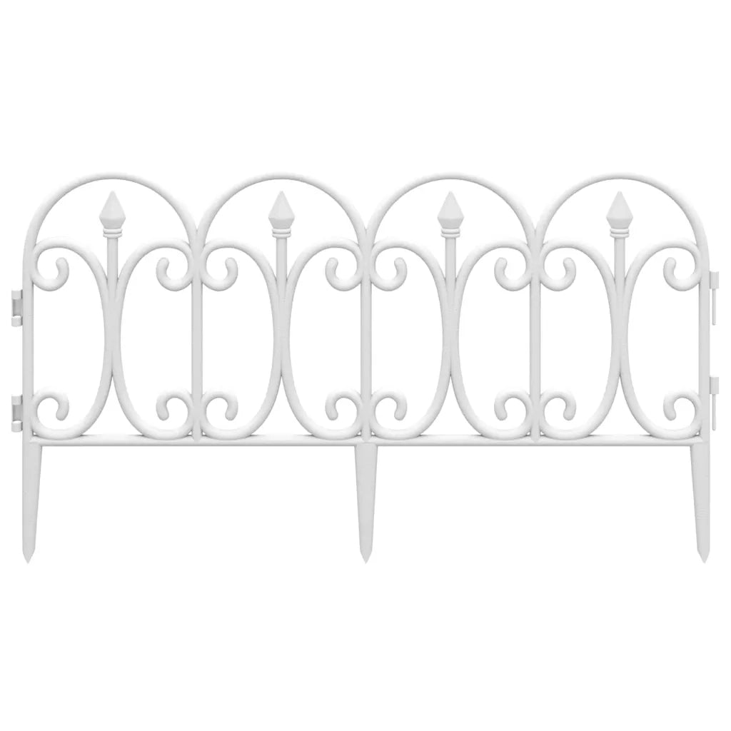 Bordi per Prato 17 pz Bianchi 10 m in PP cod mxl 12488