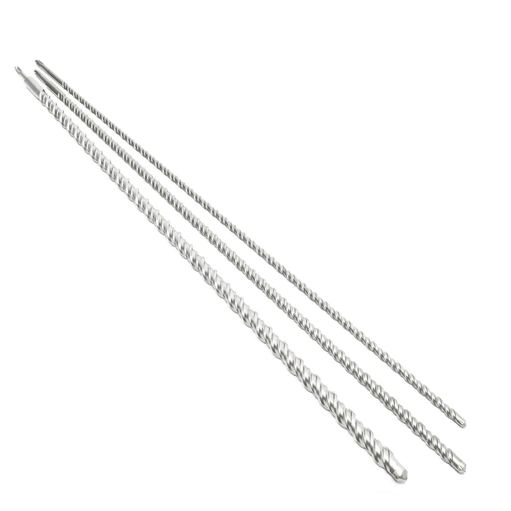Set di 3 punte SDS 1000 mm trapano a percussione diametro 12/16/24 16_0002710