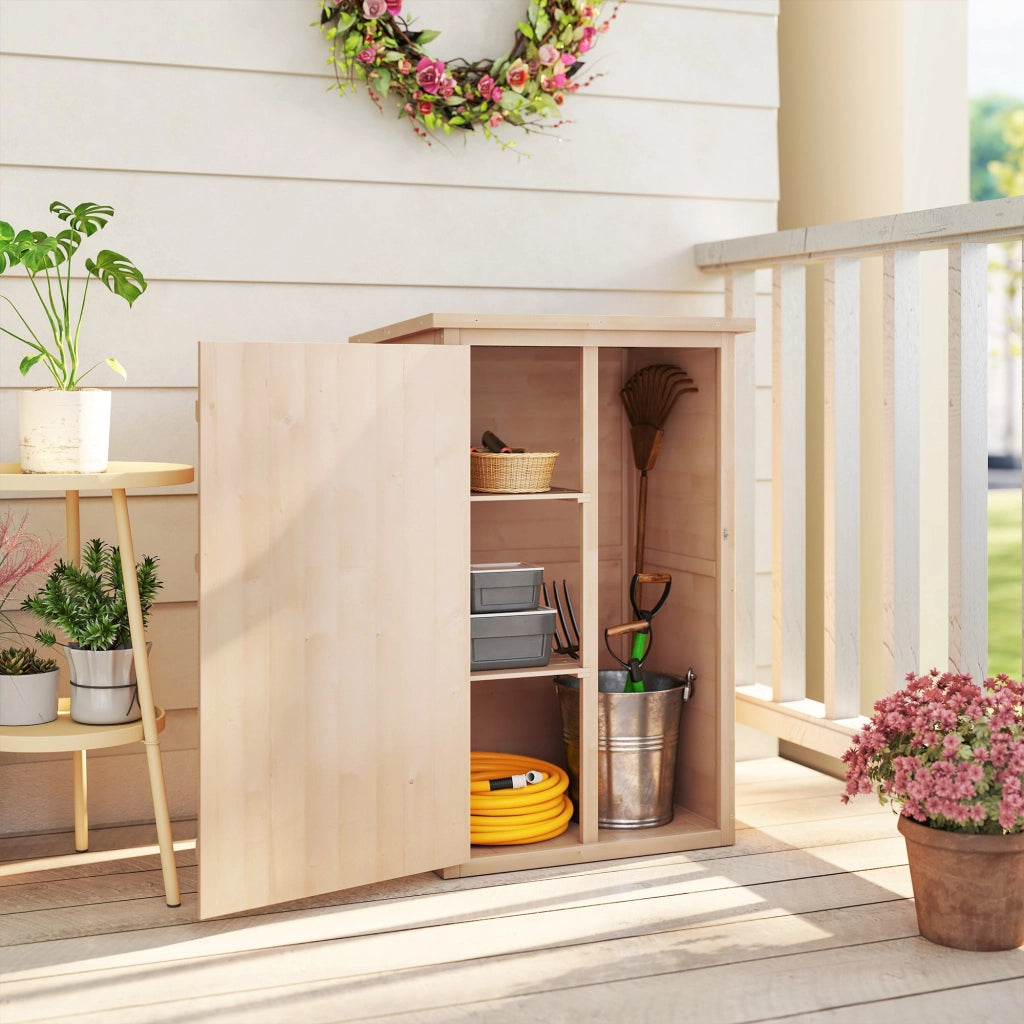 Casetta da Giardino in Legno ¨C zephmum ¨C Abete 75x56x115 cm