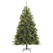 Albero di Natale Artificiale Incernierato con Pigne 240 cm 357704
