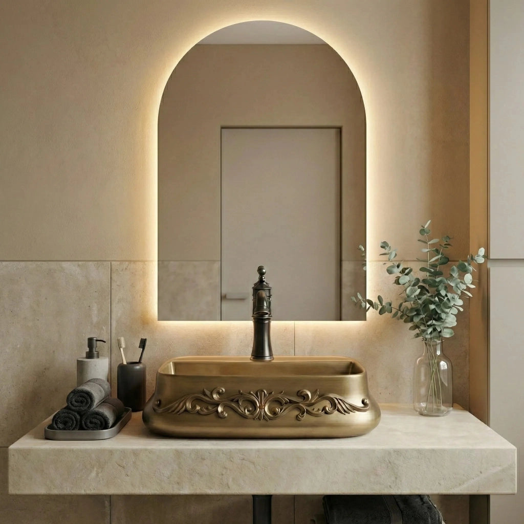 Lavabo Da Appoggio Rea Castel