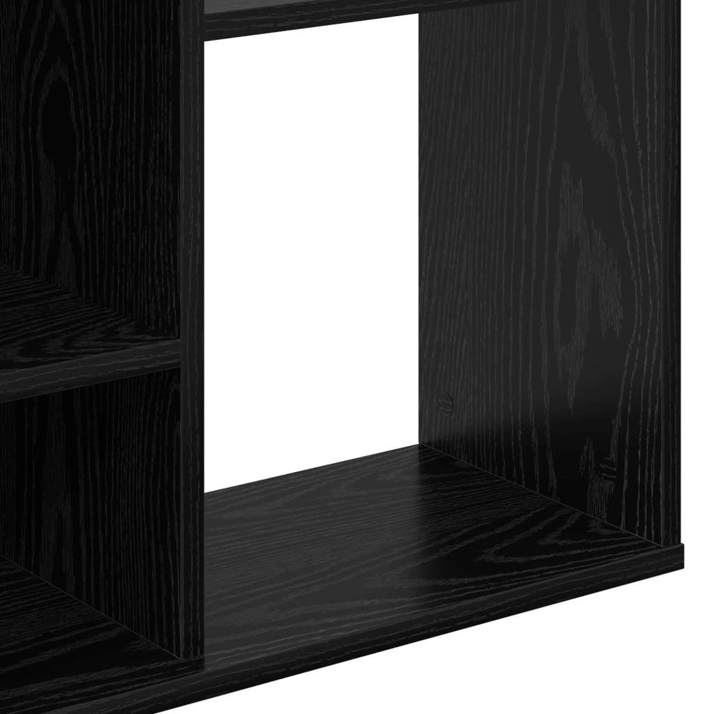 Divider per stanze | Paravento | Divisorio Ambienti Rovere Nero 100 x 24 x 140 cm