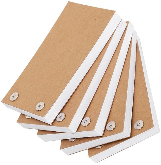 Set di libretti a rotazione 5 pezzi - Pagine dipinte a mano - Ideale per bambini - Dimensioni compatte - Espressione artistica - Perfetto per la creatività...