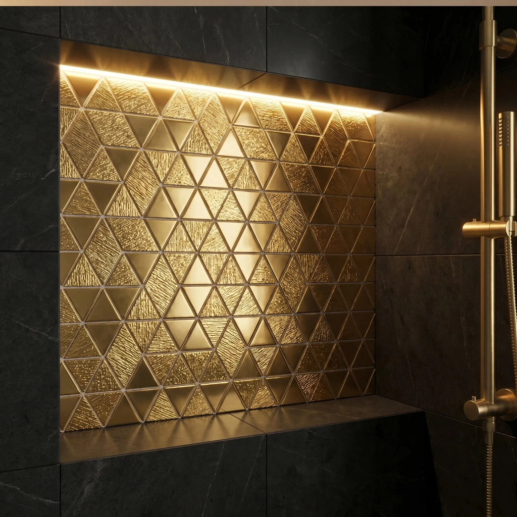 Mosaico Da Parete Glass Rea P14459