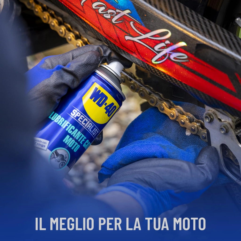 Lubrificante Catena per Motociclette Wd 40 400 ml
