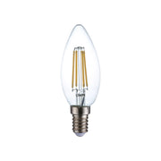 Lampadina LED E14 6W COG C35 900LM IP20 bianco freddo 6000K