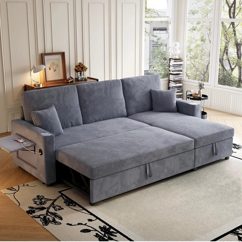 Divano Angolare Letto con Contenitore ¨C Xylo ¨C Modulare, Chaise Longue