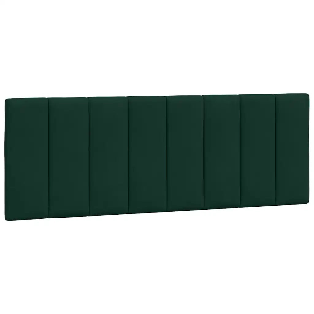 Giroletto senza Materasso Verde Scuro 140x190 cm in Velluto