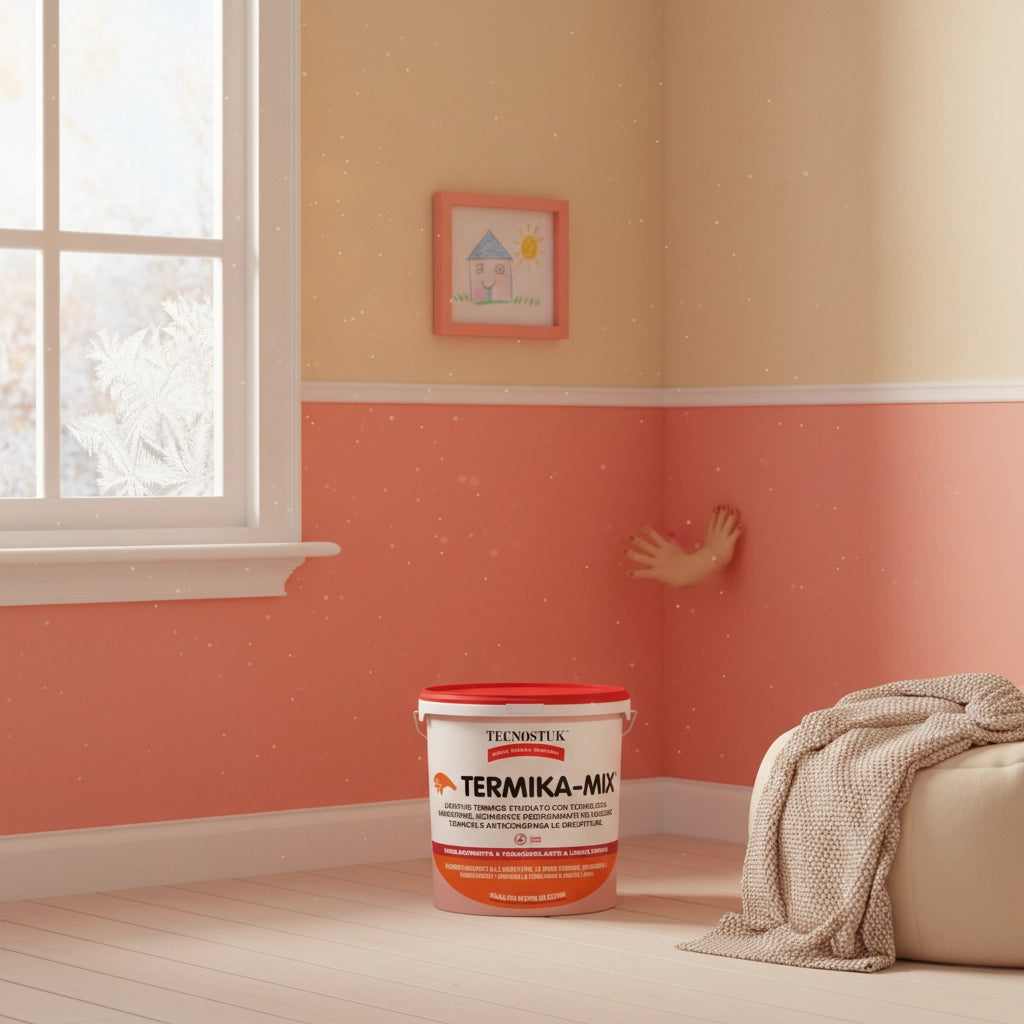 Termika-mix additivo idropitture per isolamento termico anticondensa 3 l