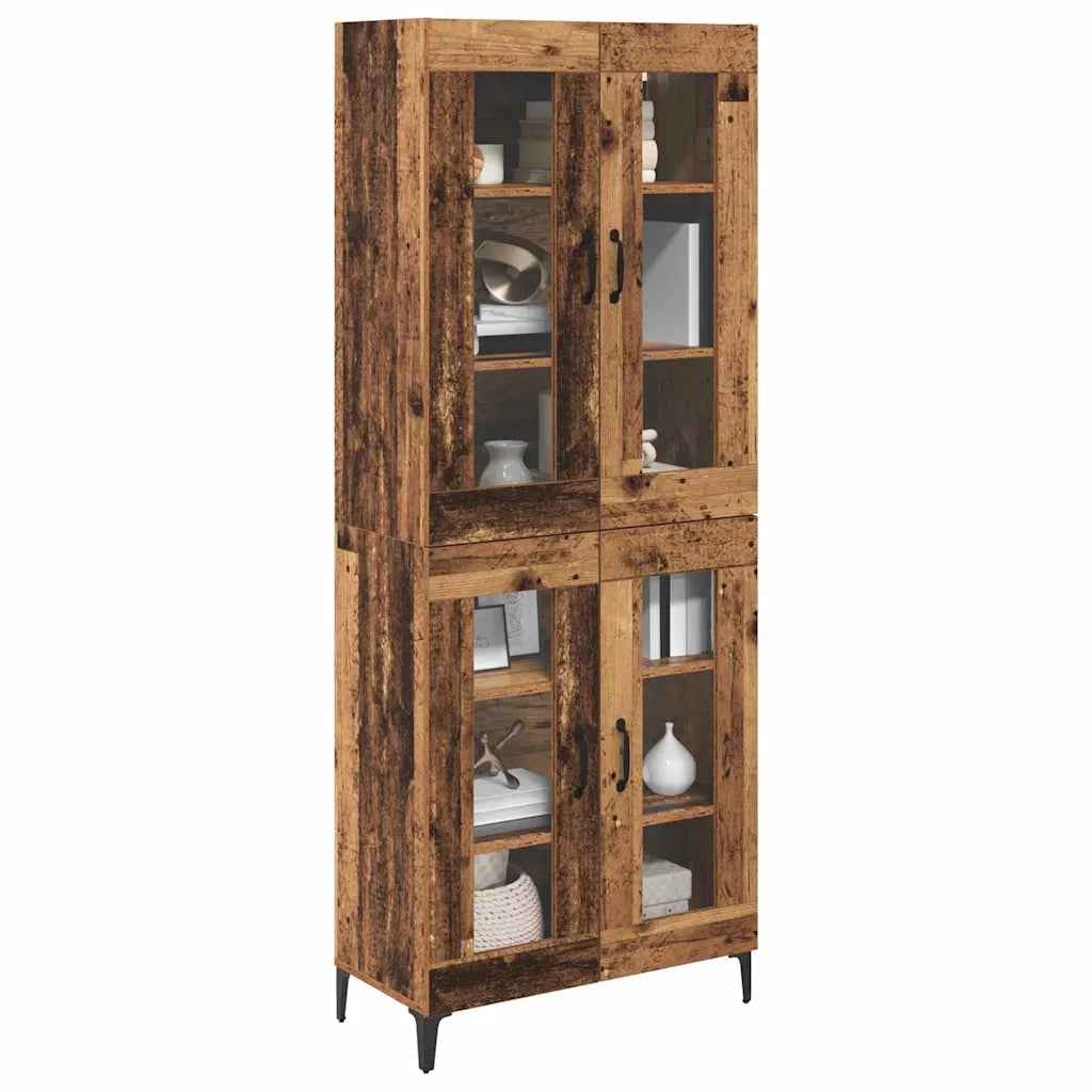 Credenza Legno vecchio 69,5 x 34 x 180 cm Legno multistrato