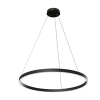 Lampada pendente Modern in Alluminio Rim Nero